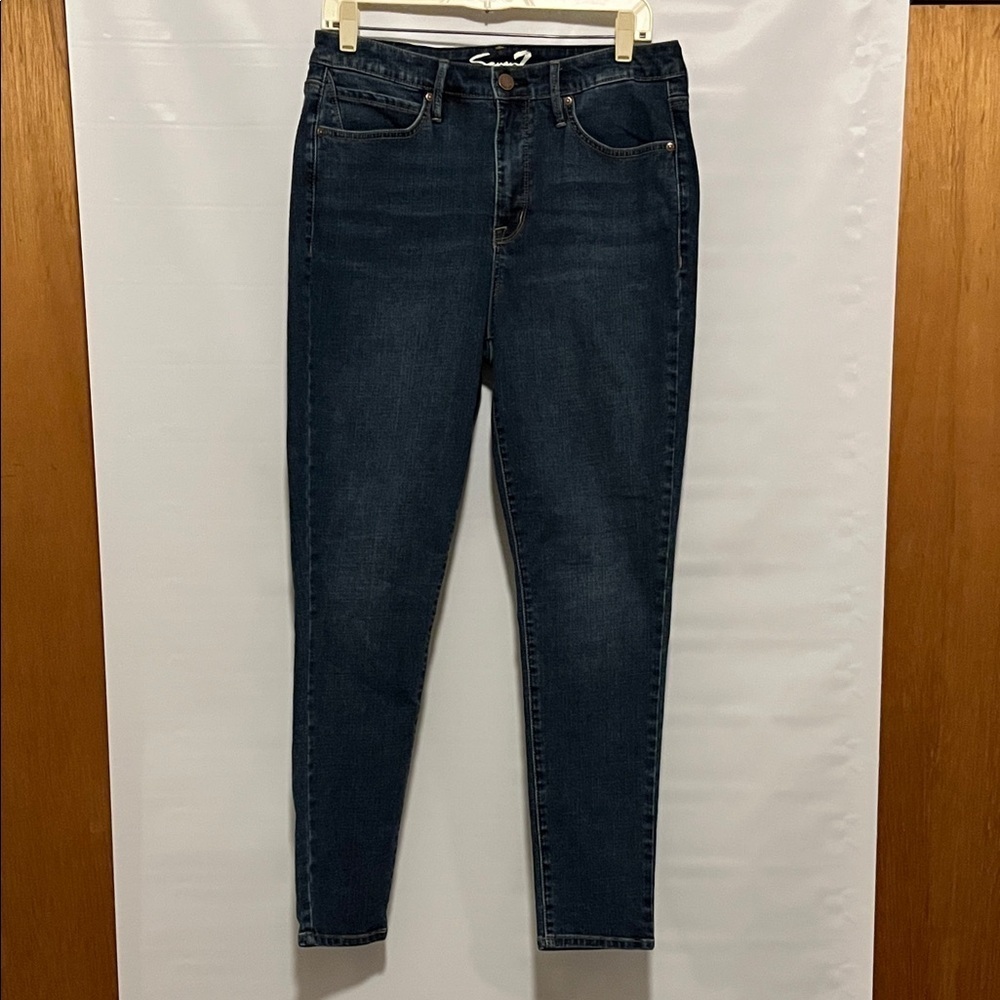 Seven7 Dark Blue Women's Skinny Jeans NWOT Size 10